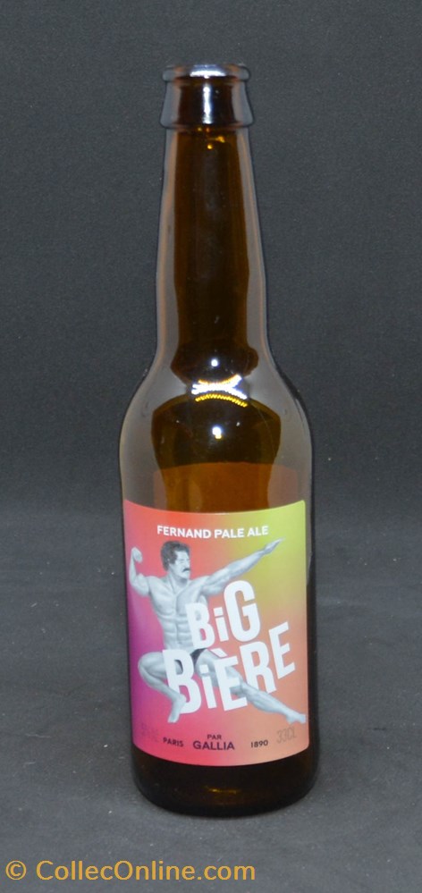 Big Bière - Blonde - FR - 5% - 33cl art la table argenterie bistrot alimentation bouteille big biere blonde fr 5 33cl