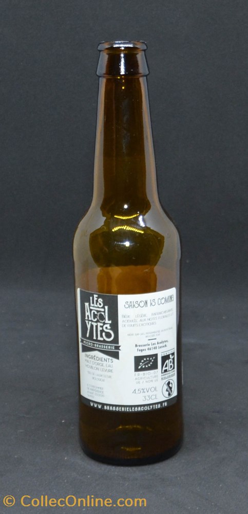 Saison is coming - Blonde - FR - 4,5% - 33cl art la table argenterie bistrot alimentation bouteille saison is coming blonde fr 4 5 33cl