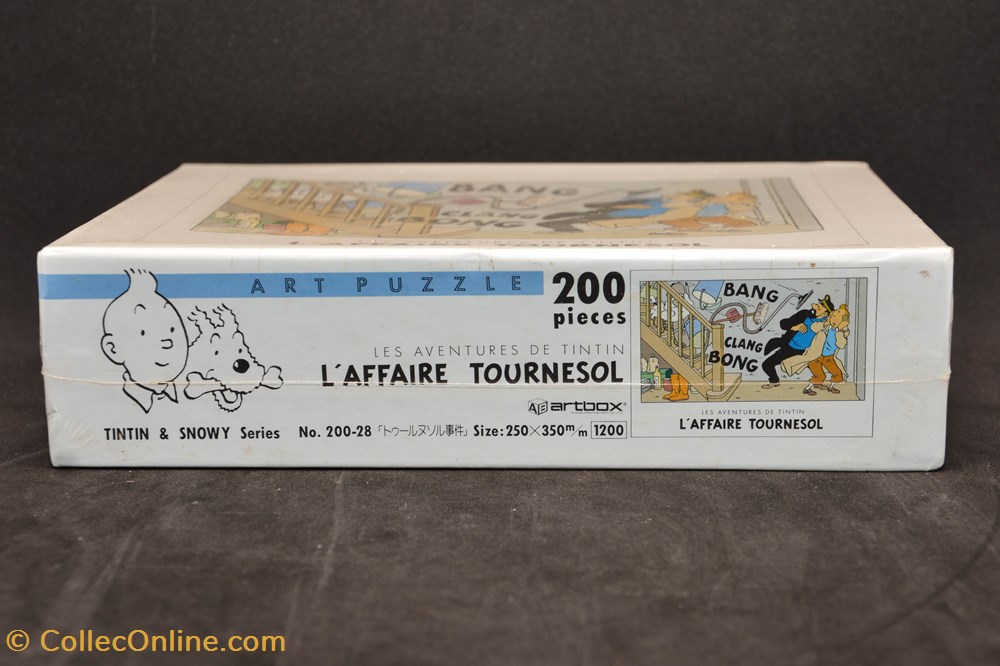 ArtBox - Japon - Années 90 - 200 pièces - L'affaire Tournesol 3 jeux jouet puzzle artbox japon annees 90 200 pieces affaire tournesol