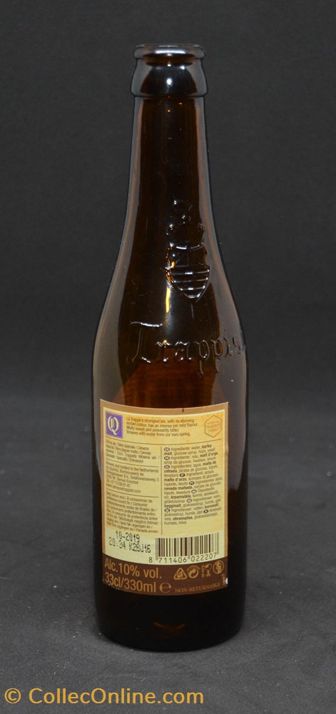 La trappe - Quadruple - NL - 10% - 33cl art de table argenterie bistrot alimentation bouteille la trappe quadruple nl 10 33cl
