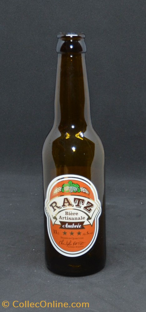 Ratz - Ambrée - FR - 5% - 33cl art de la table argenterie bistrot alimentation bouteille ratz ambree fr 5 33cl