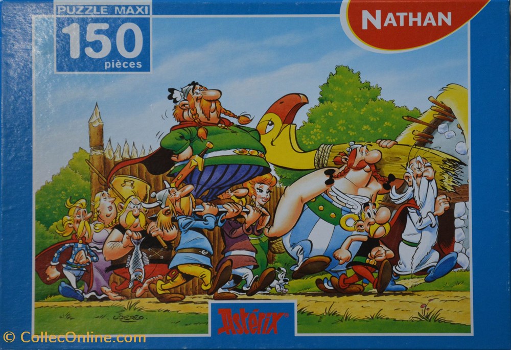 Nathan - 2001- 150 pièces - Retour au village jeux de societe jouets casse tete puzzle nathan 2001 150 pieces retour au village