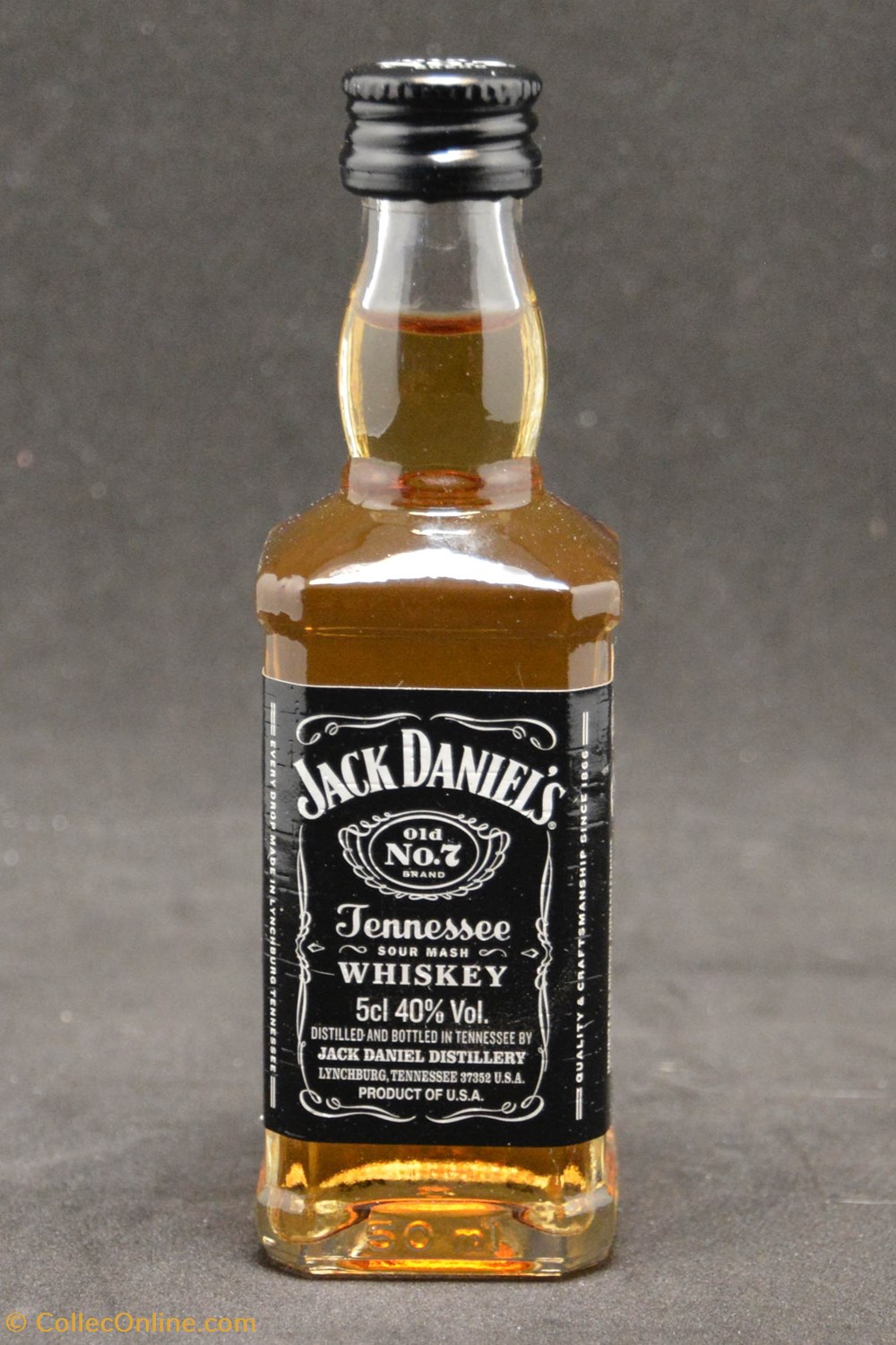 art de la table argenterie bistrot alimentation bouteilles jack daniel s 5cl pleine