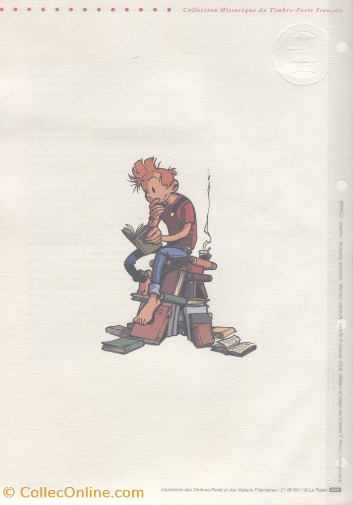 france philathema neuf 2006 fete du timbre spirou