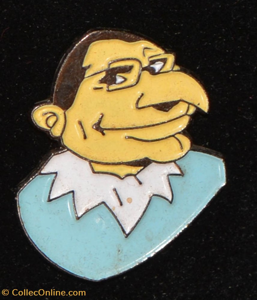 divers pin badges jacques chirac black jack 01