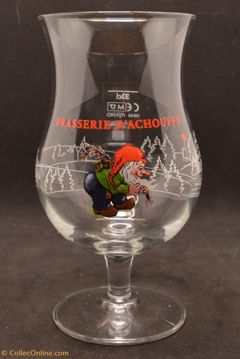 Brasserie d'Achouffe - 33 cl art de la table argenterie bistrot alimentation verres brasserie achouffe 33 cl