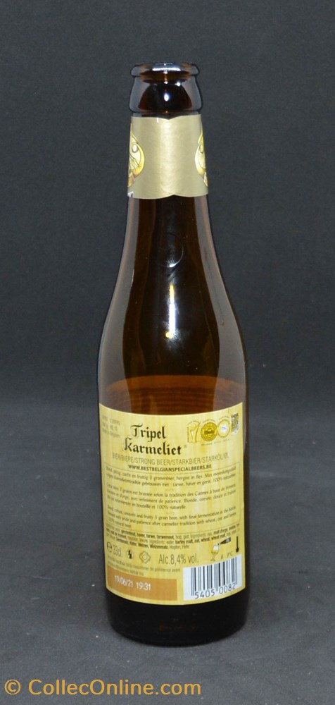 Karmeliet - Triple - BE - 8,4% - 33cl art de la table argenterie bistrot alimentation bouteille karmeliet triple be 8 4 33cl