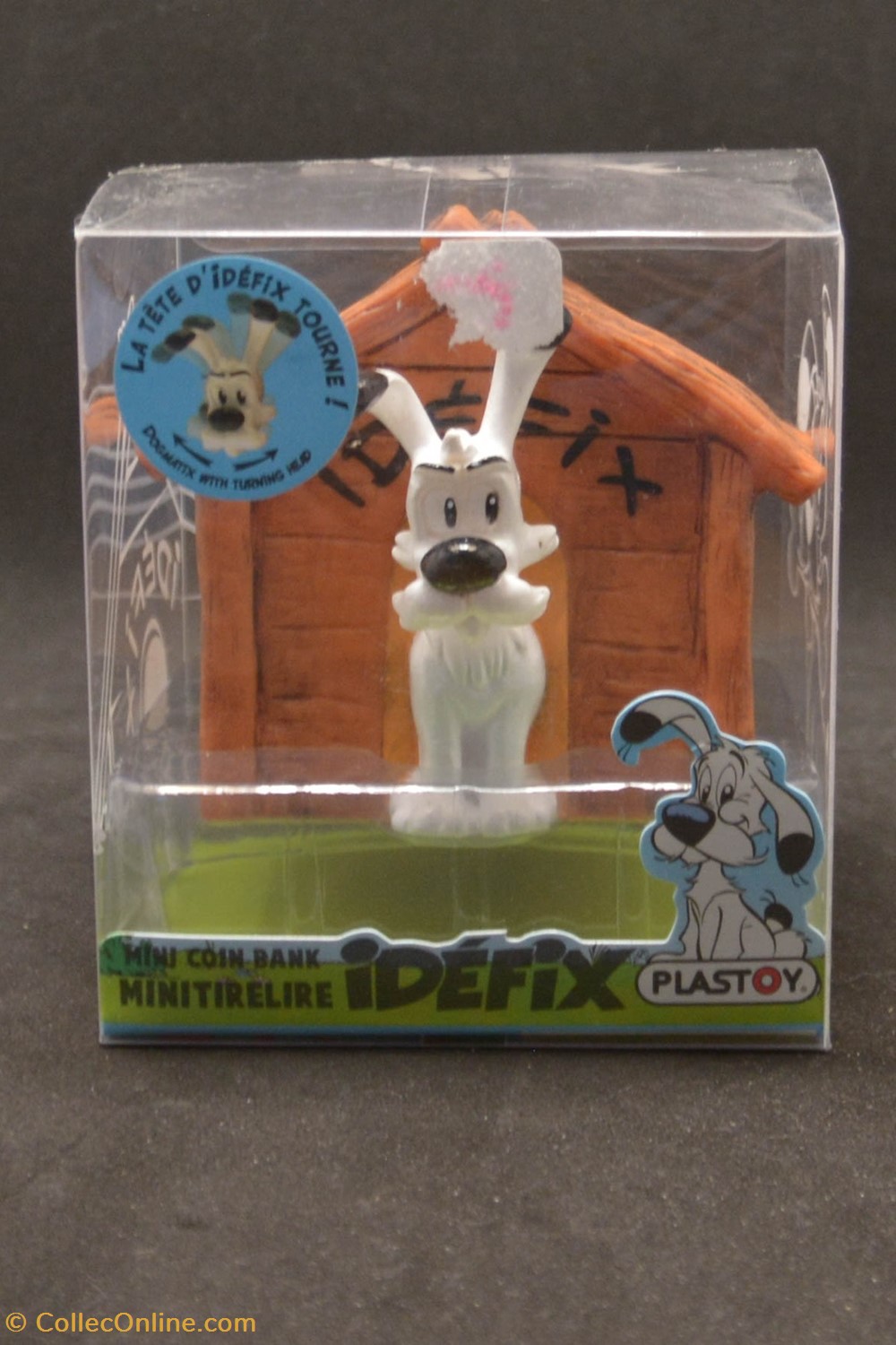 Plastoy - 2016 - Mini-Tirelire Idéfix figurines plastoy 2016 mini tirelire idefix
