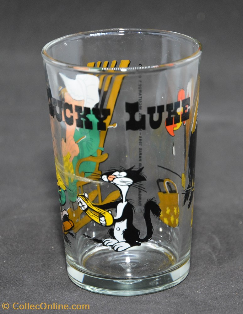 art de la table argenterie lucky luke 1984 ducros ma dalton
