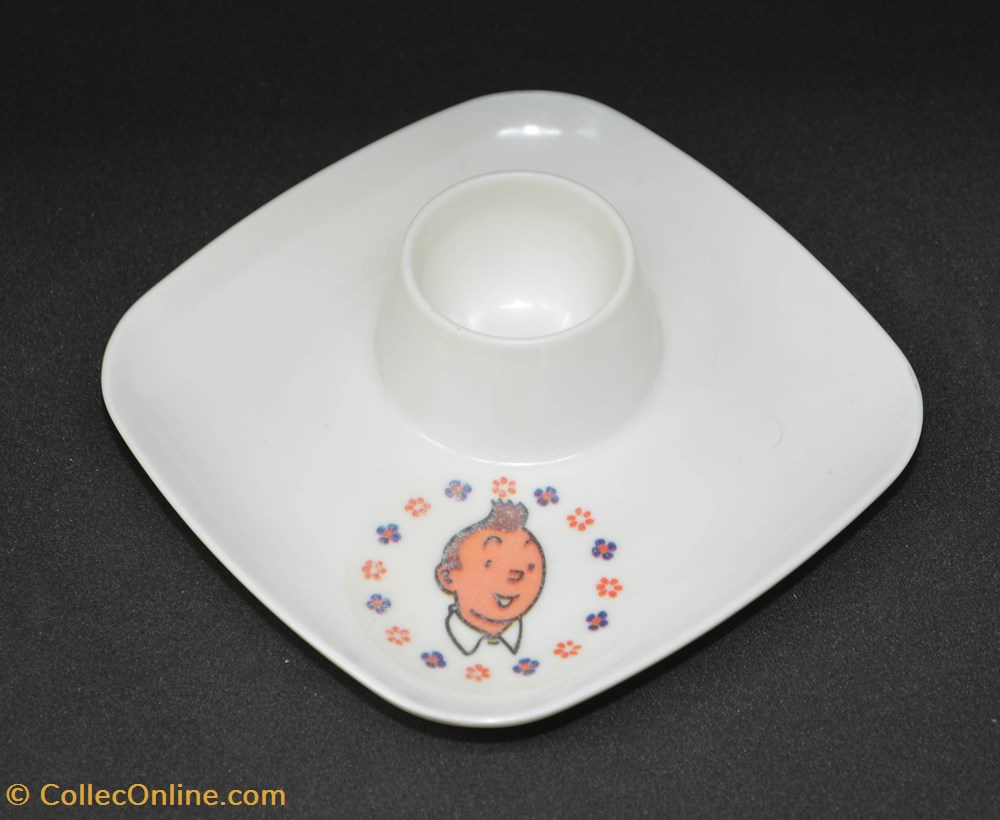Voluform - Coquetier - Tintin 2 art de la table argenterie assiettes plats voluform coquetier tintin