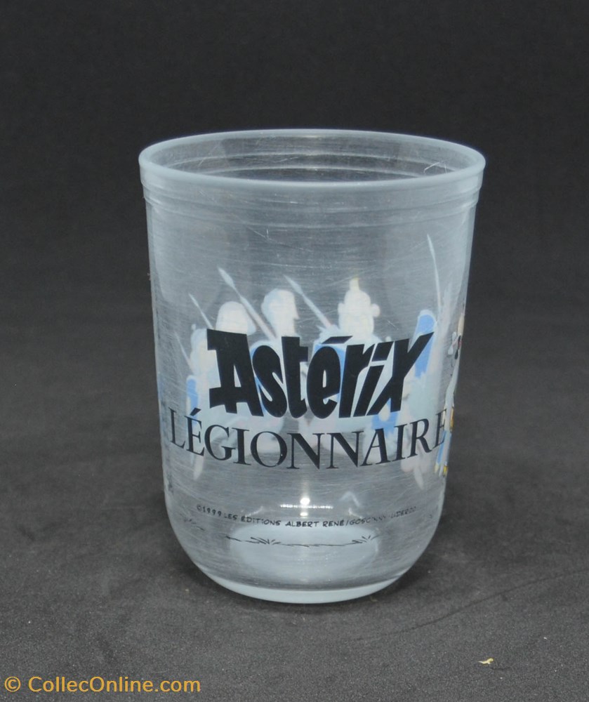 1999 - Maille - Astérix légionnaire art de la table argenterie verres 1999 maille asterix legionnaire