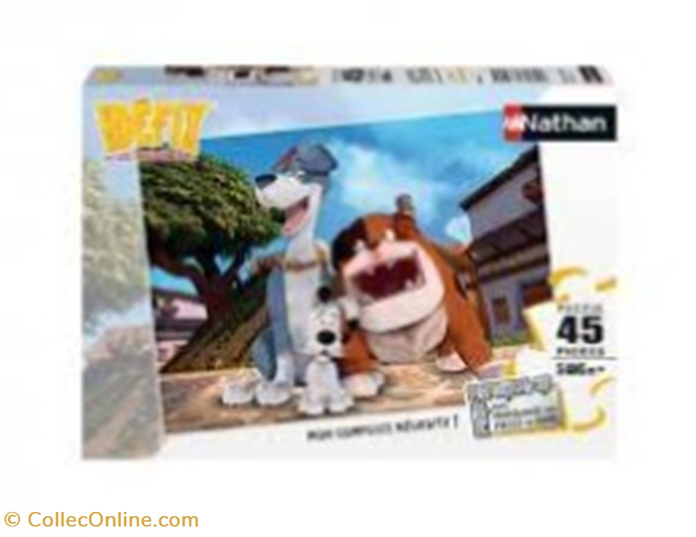 Nathan - 2022 - 45 pièces - Idéfix et ses amis jeux societe jouets casse tete puzzle nathan 2022 45 pieces idefix et ses amis