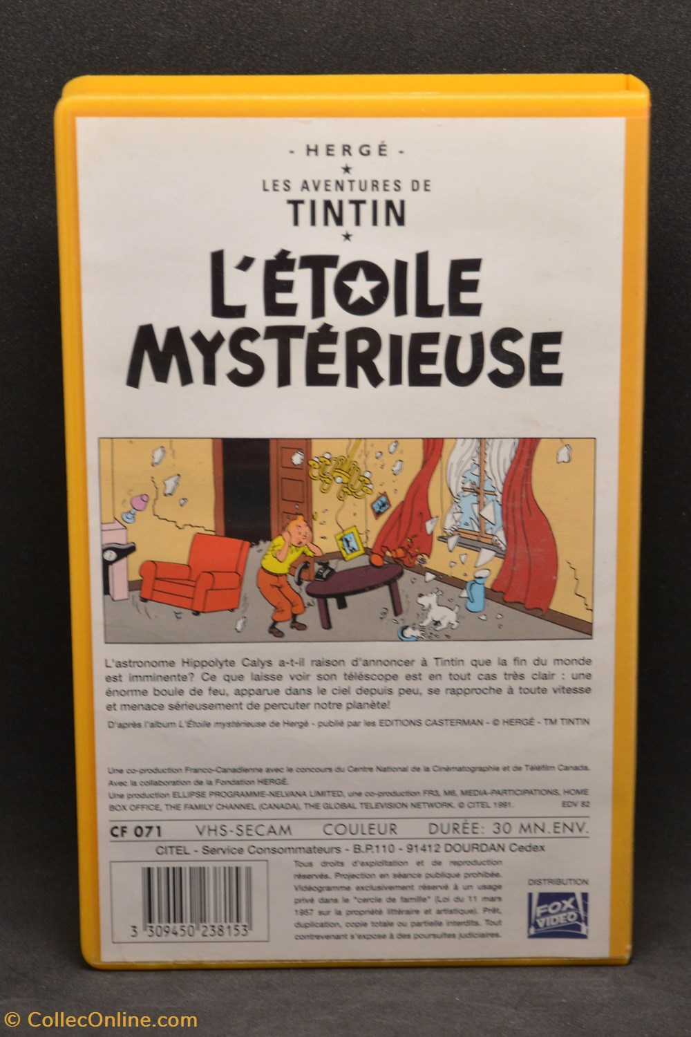 VHS - Citel - 1991 - 08 - L'étoile mystérieuse divers film dvd blu ray vhs citel 1991 08 etoile mysterieuse