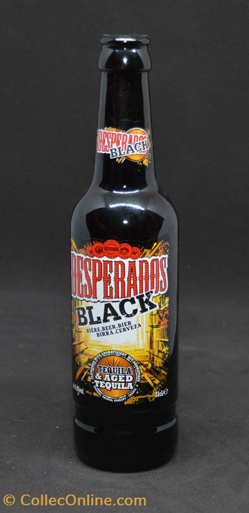 Desperados black - Tequila - UK - 5,9% - 33cl art table argenterie bistrot alimentation bouteille desperados black tequila uk 5 9 33cl