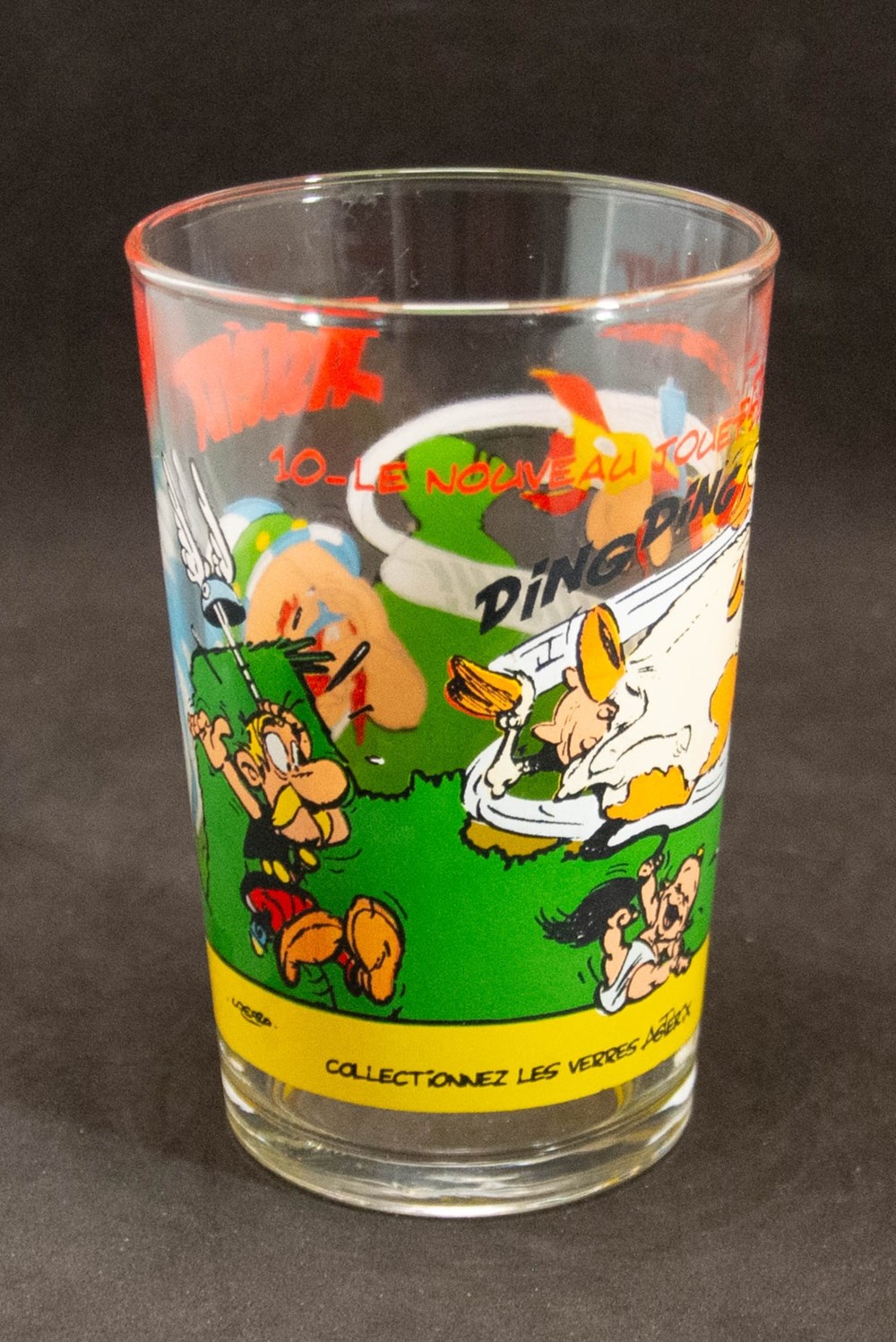 art de la table argenterie verres serie 018 1990 maille n 10 le nouveau jouet du fils asterix