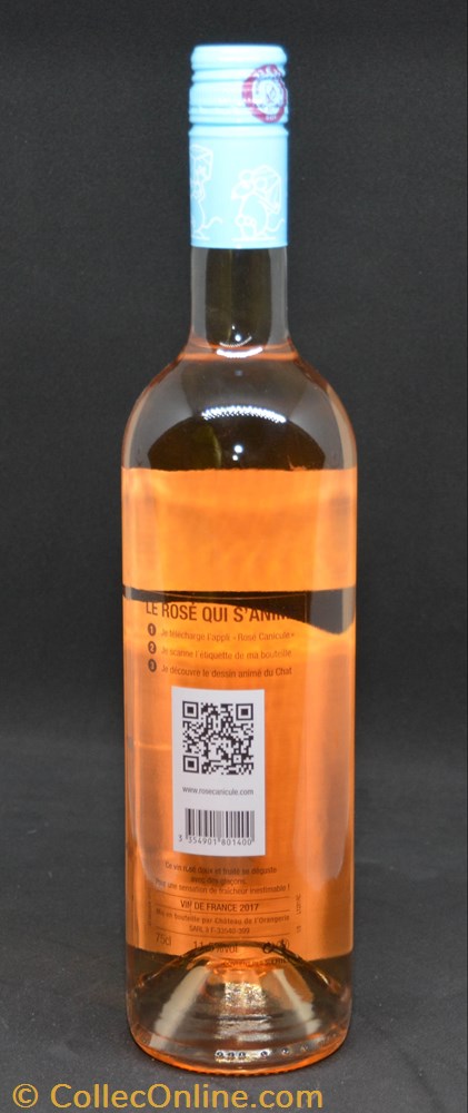bistrot alimentation bouteille vin rose canicule rose 2017