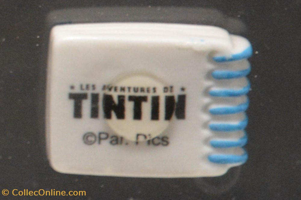 Série "Spirale" - Tintin à la loupe divers feves serie spirale tintin a la loupe