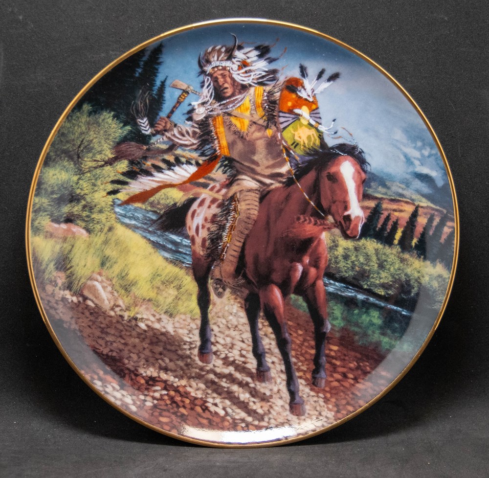 Charging Warrior art de la table argenterie assiettes plats charging warrior