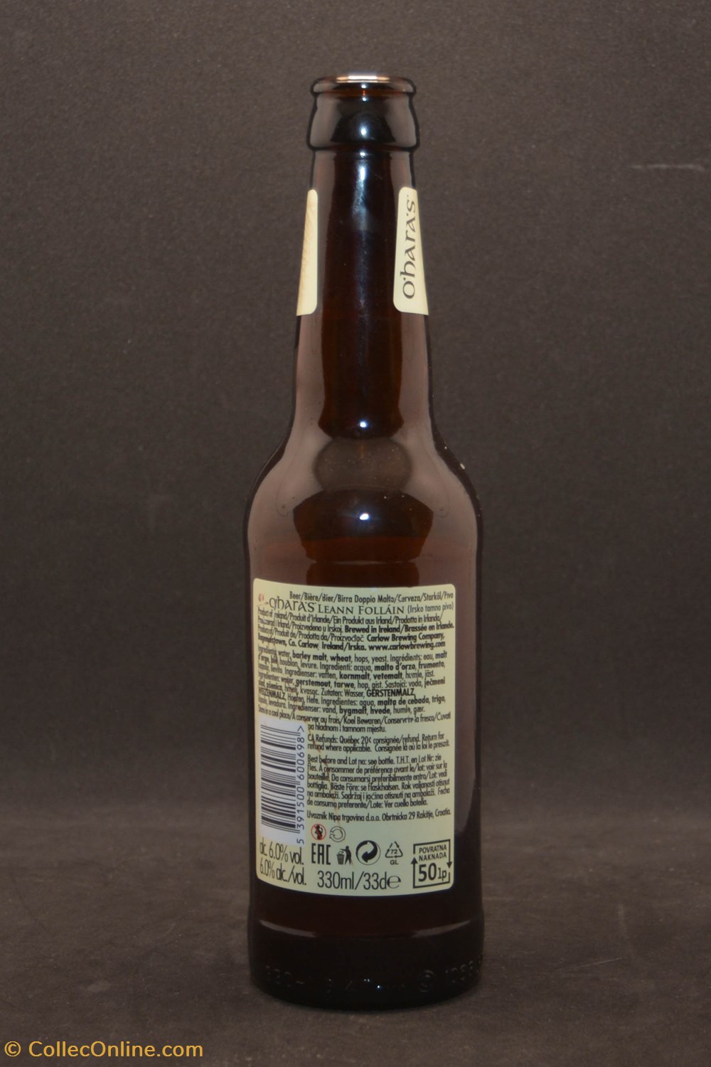 O'Haras - Blonde - IR - 6% - 33cl art la table argenterie bistrot alimentation bouteilles haras blonde ir 6 33cl