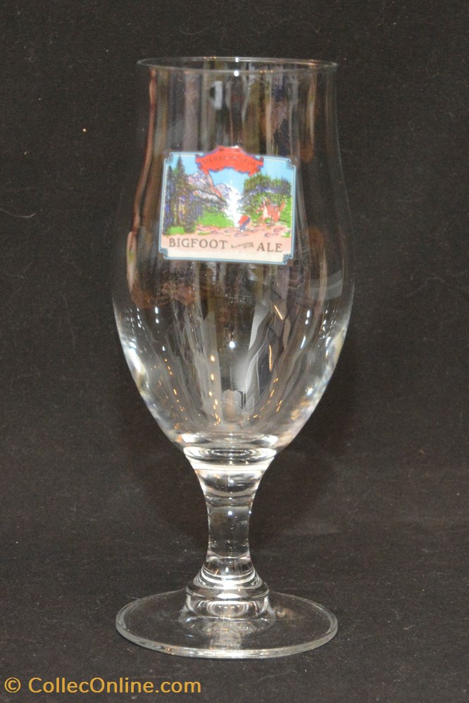 Bigfoot Ale art de la table argenterie bistrot alimentation verre bigfoot ale