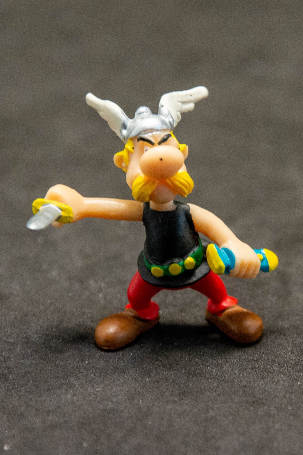 figurines plastoy 2006 4 cm asterix variante de marquage