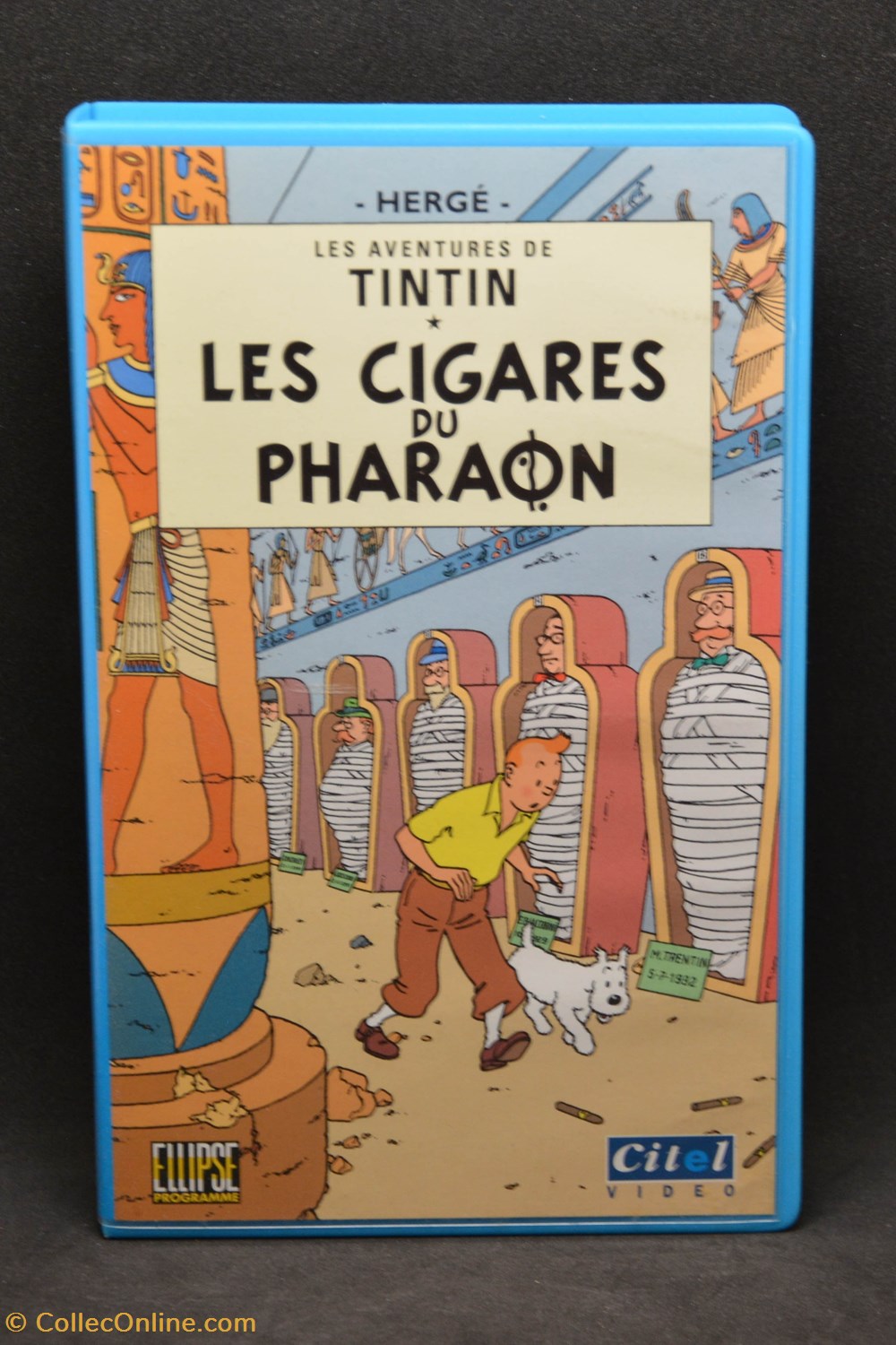 VHS - Citel - 1991 - 02 - Les cigares du Pharaon divers film dvd blu ray vhs citel 1991 02 les cigares du pharaon