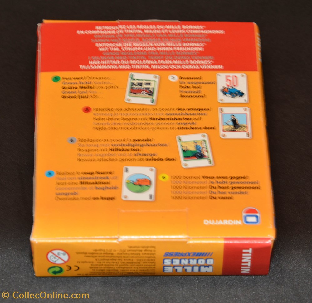 Mille Bornes Express - Dujardin - 2012 - Version Express jeux jouet mille bornes express dujardin 2012 version express