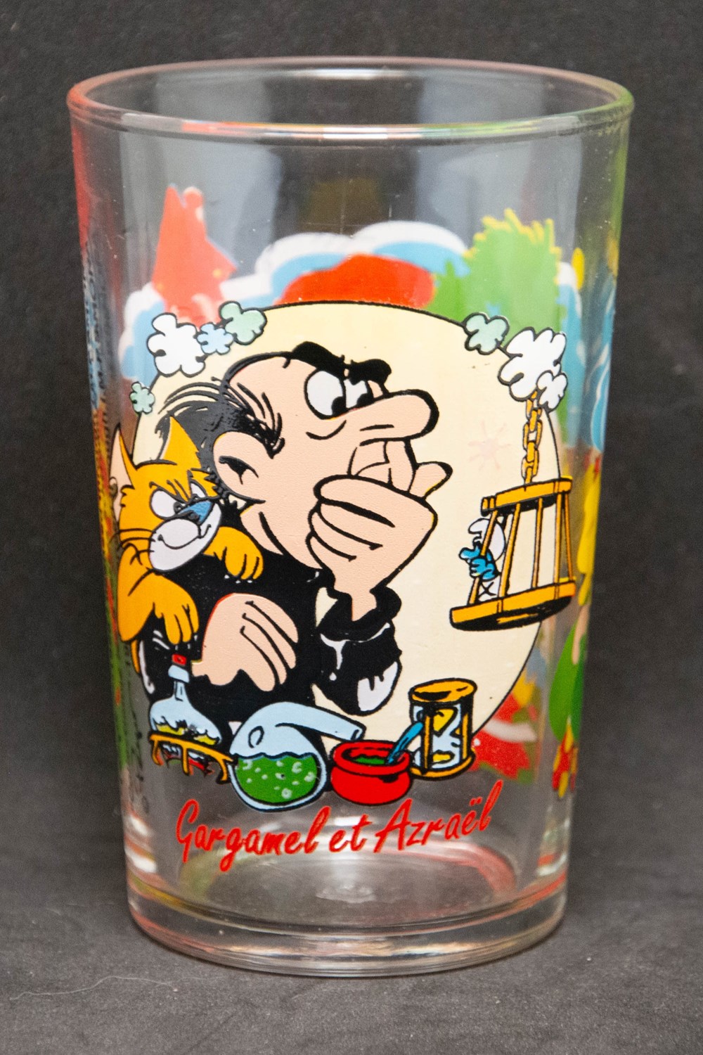 art de la table argenterie schtroumpfs 1996 amora gargamel et azrael