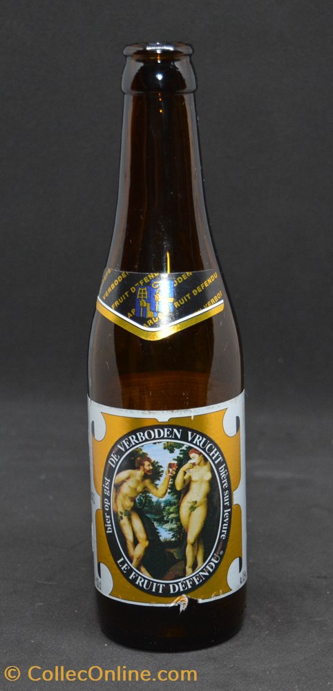 Le fruit défendu - Ambrée - BE - 8,5% - 33cl art la table argenterie bistrot alimentation bouteille le fruit defendu ambree be 8 5 33cl