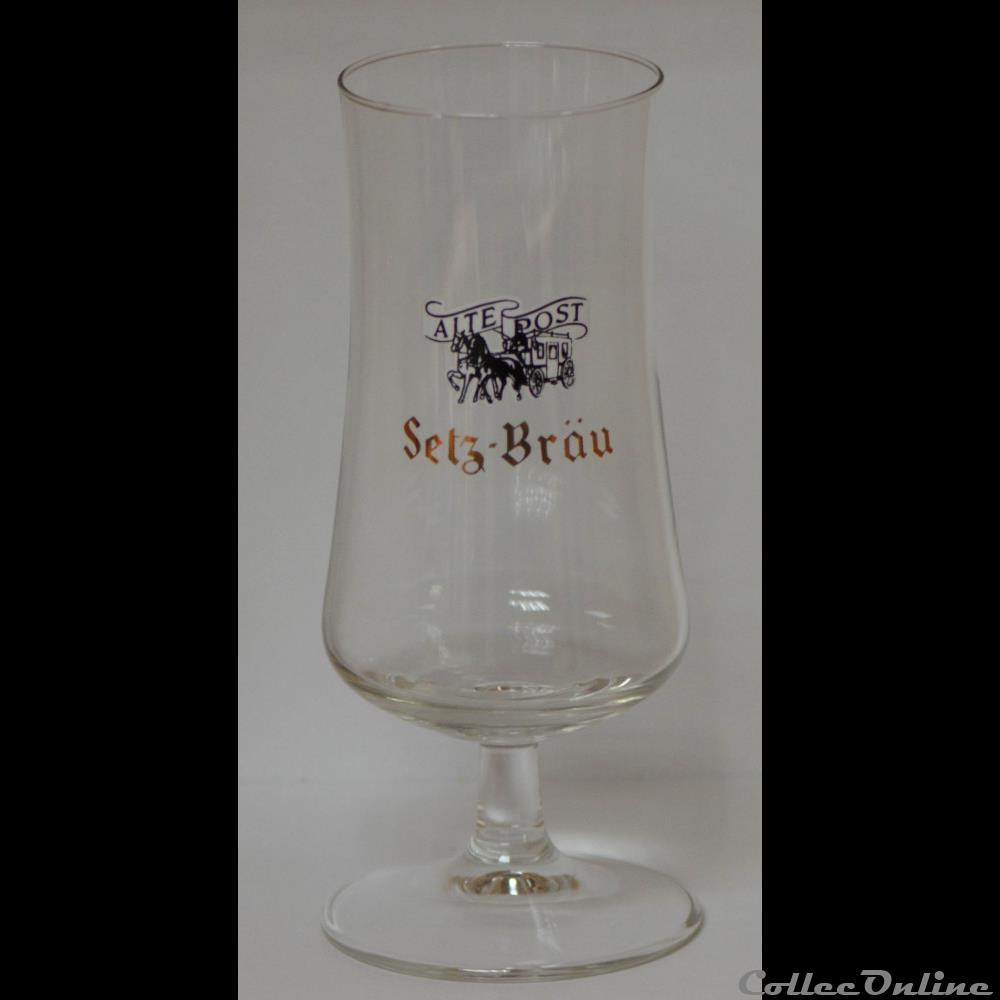 bistrot alimentation verre biere setz brau