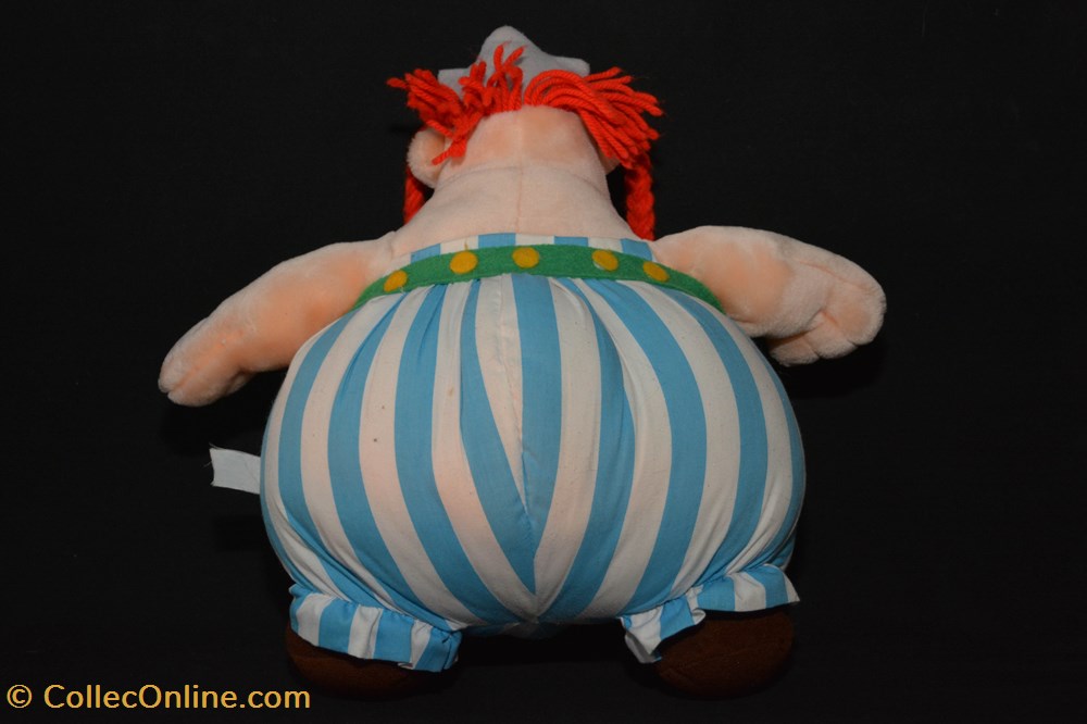 Obélix - Parc Astérix - ?? - 36 cm 2 jeux jouets peluches obelix parc asterix 36 cm