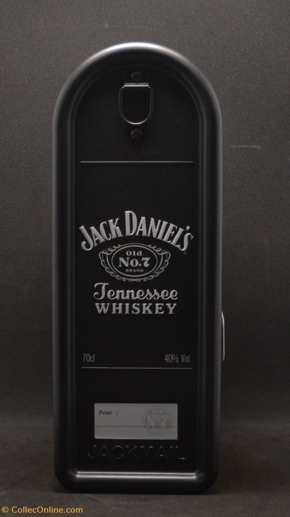 art de la table argenterie bistrot alimentation bouteilles jack danies metal box 05
