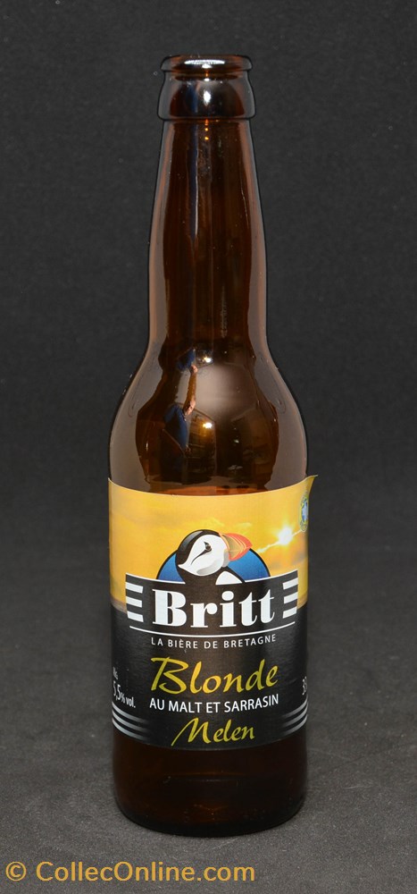Britt - Blonde - FR - 5,5% - 33cl art la table argenterie bistrot alimentation bouteille britt blonde fr 5 5 33cl