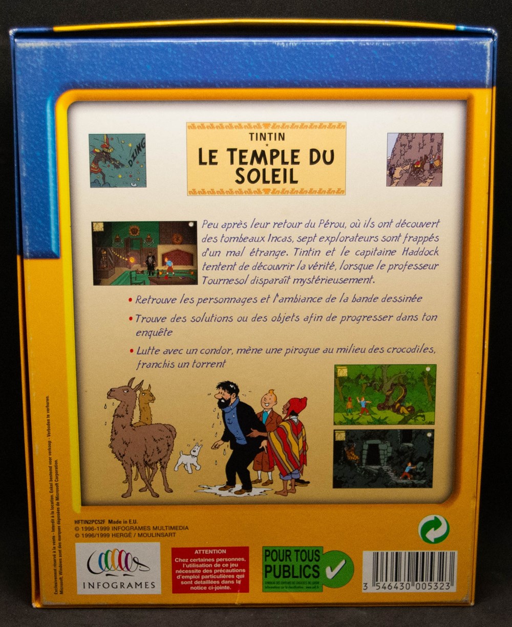 de societe jouets jeux pc le temple du soleil