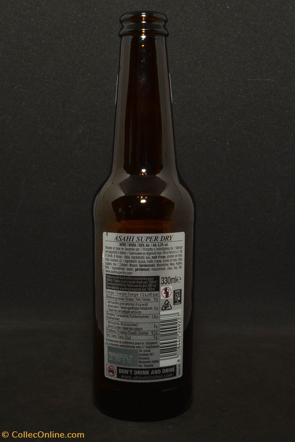 Asahi - Blonde - JAP - 5,2% - 33cl art la table argenterie bistrot alimentation bouteilles asahi blonde jap 5 2 33cl