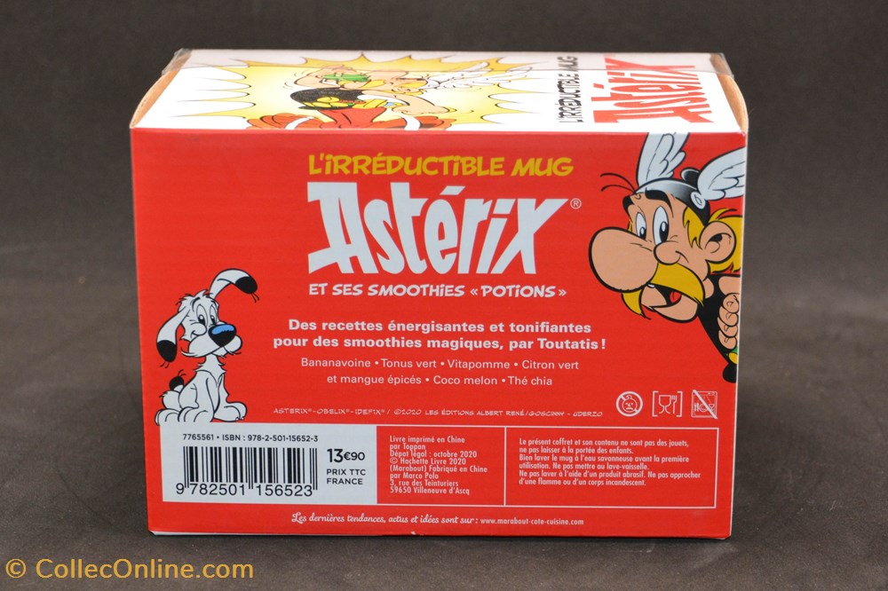 Mug - 2020 - Marabout - Astérix et ses recettes 3 art de la table argenterie service the cafe tasses mugs mug 2020 marabout asterix et ses recettes