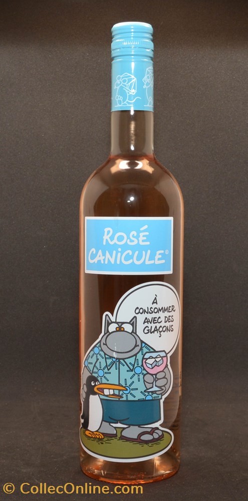 art de la table argenterie bistrot alimentation bouteille rose canicule rose 2019