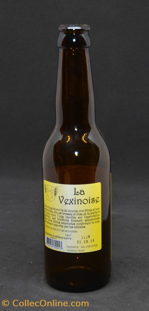 Bière du Vexin - Vexinoise - Blonde - FR - 5% - 33cl art la table argenterie bistrot alimentation bouteille biere du vexin vexinoise blonde fr 5 33cl