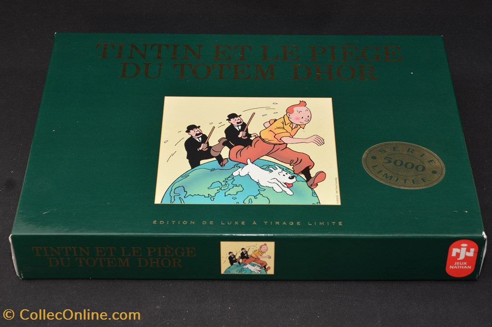 Tintin et le piège du totem Dhor - Version luxe jeux jouet tintin et le piege du totem dhor version luxe