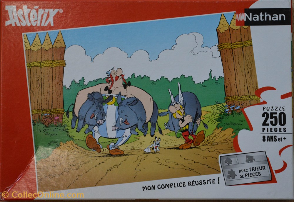 Nathan - 2009 - 250 pièces - Trophées de chasse jeux societe jouets casse tete puzzle nathan 2009 250 pieces trophees de chasse