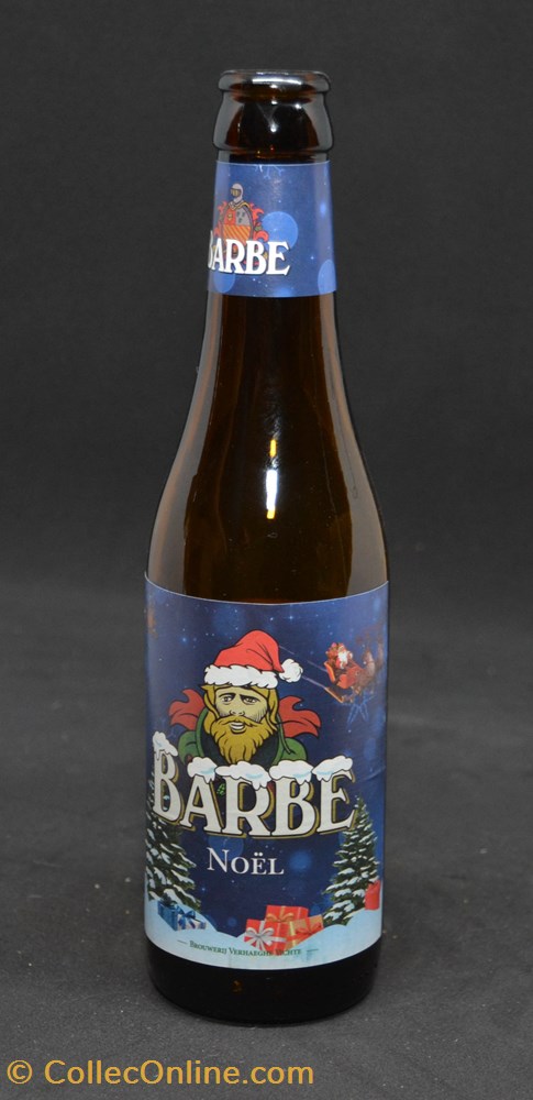 Barbe Noël - Blonde - BE - 10% - 33cl art la table argenterie bistrot alimentation bouteille barbe noel blonde be 10 33cl