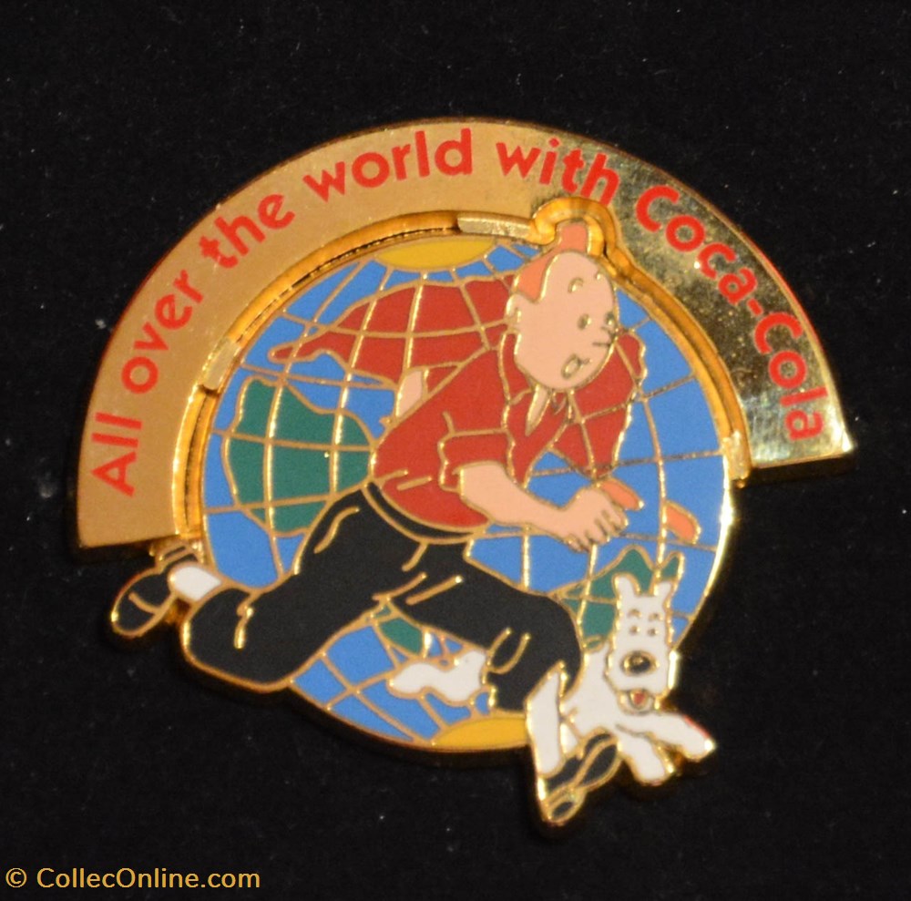 Coca Cola - All over the world with Coca-Cola diver pin coca cola all over the world with coca cola