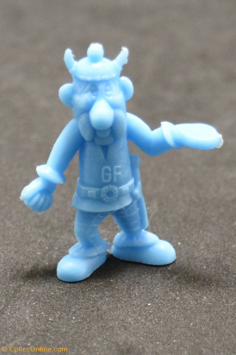 Chewing-gum Malabar - 1984 - 10 - Bleu - Porteur de pavois gauche figurines chewing gum malabar 1984 10 bleu porteur de pavois gauche