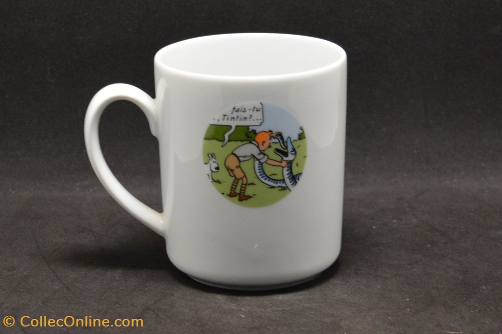 Mug - Moulinsart - 2003 - Série "Congo" de la table argenterie service the cafe tasses mugs mug moulinsart 2003 serie congo
