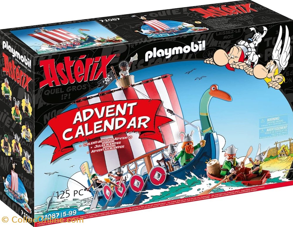 Playmobil - 71087 - Calendrier de l'avent - Astérix et les pirates jeux societe jouets playmobil 71087 calendrier de avent asterix et les pirates