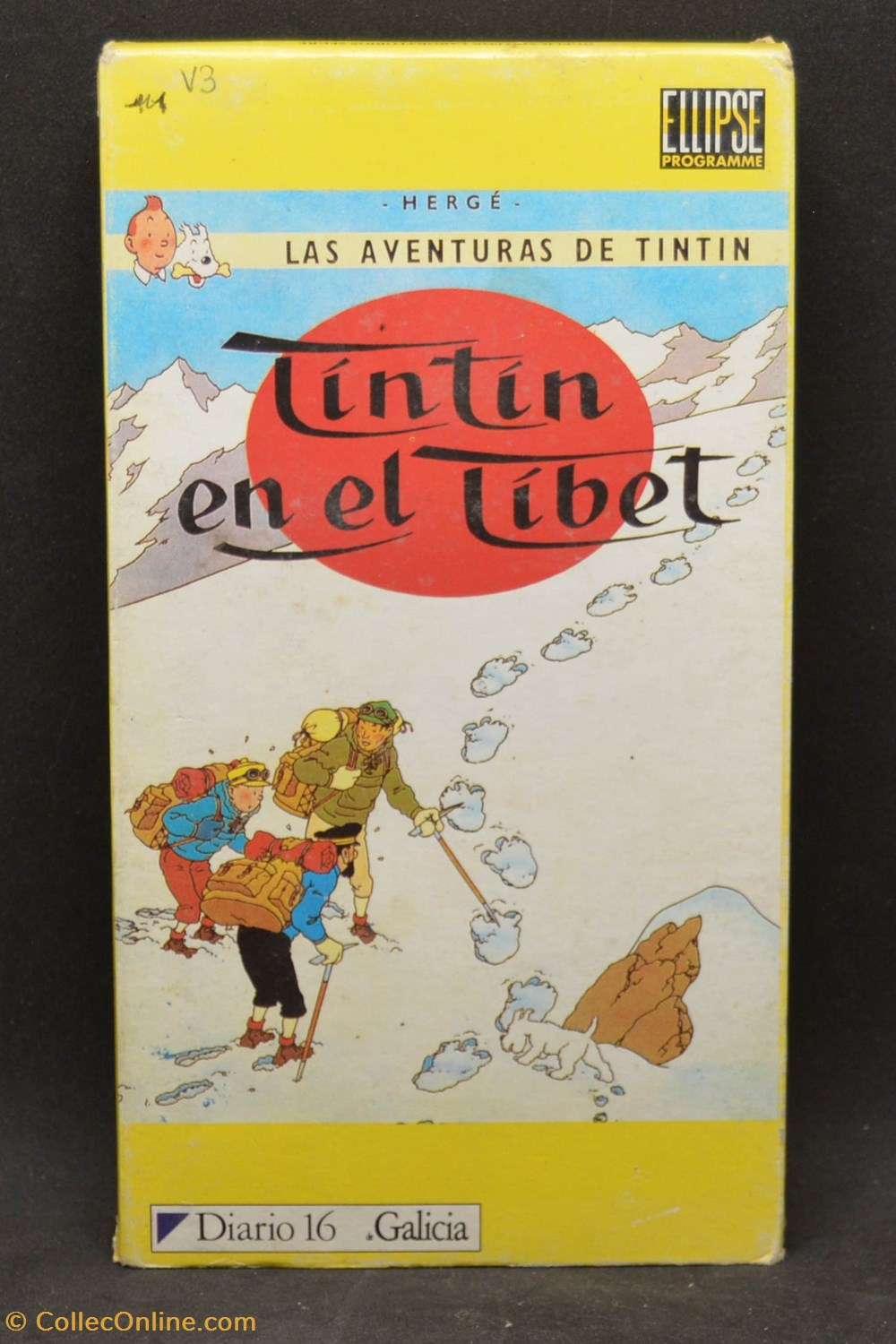 VHS - Ellipse - Espagnol - Tintin en el Tibet divers film dvd blu ray vhs ellipse espagnol tintin en el tibet