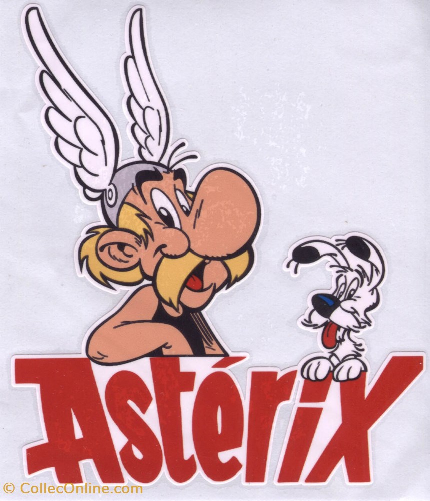 divers autocollant asterix