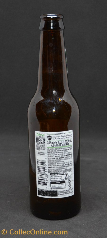 Goose - IPA - USA - 5,9% - 35,5cl art de la table argenterie bistrot alimentation bouteille goose ipa usa 5 9 35 5cl