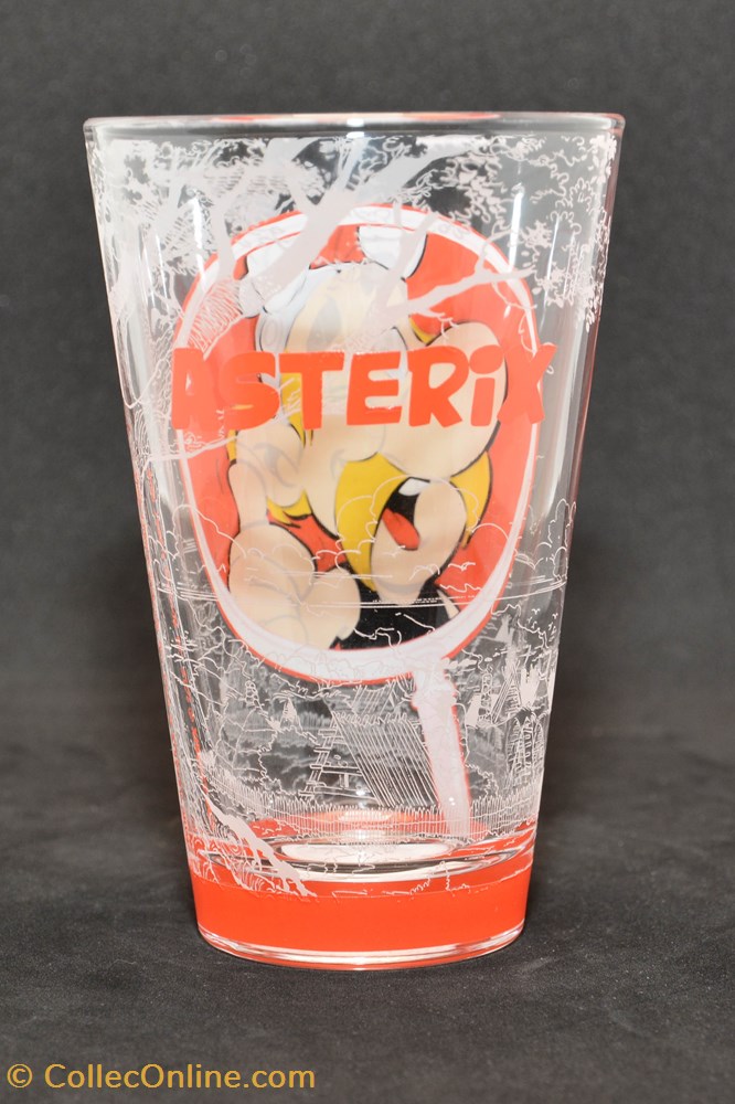 Verre - Parc Astérix - 2015 - Astérix 2 art de la table argenterie service the cafe tasses mugs verre parc asterix 2015 asterix