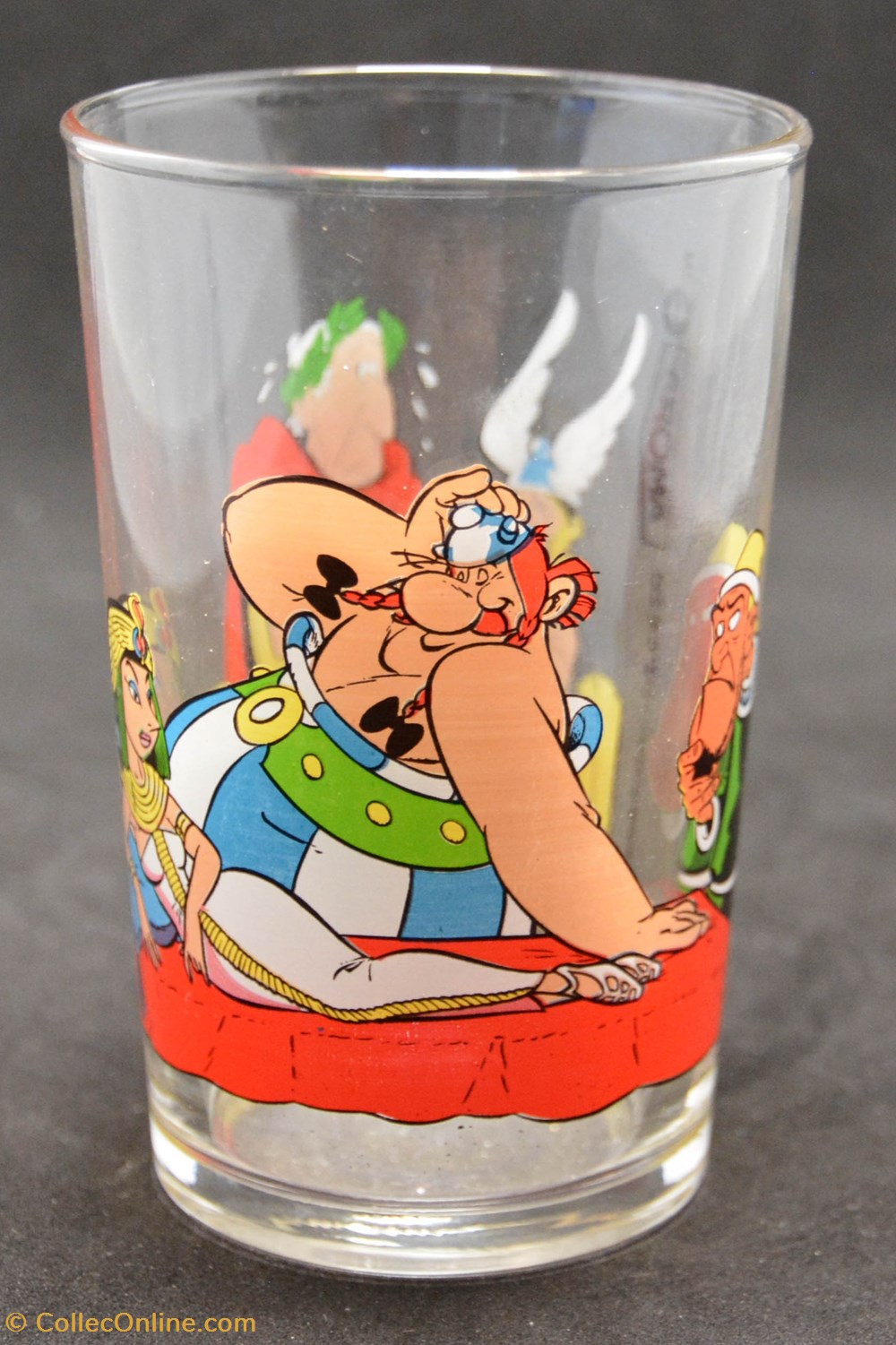 2001 - Amora - Astérix et Cléôpatre - César art de la table argenterie verres 2001 amora asterix et cleopatre cesar